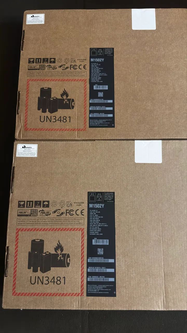2 Notebooks Asus vivobook 15 - NOVOS