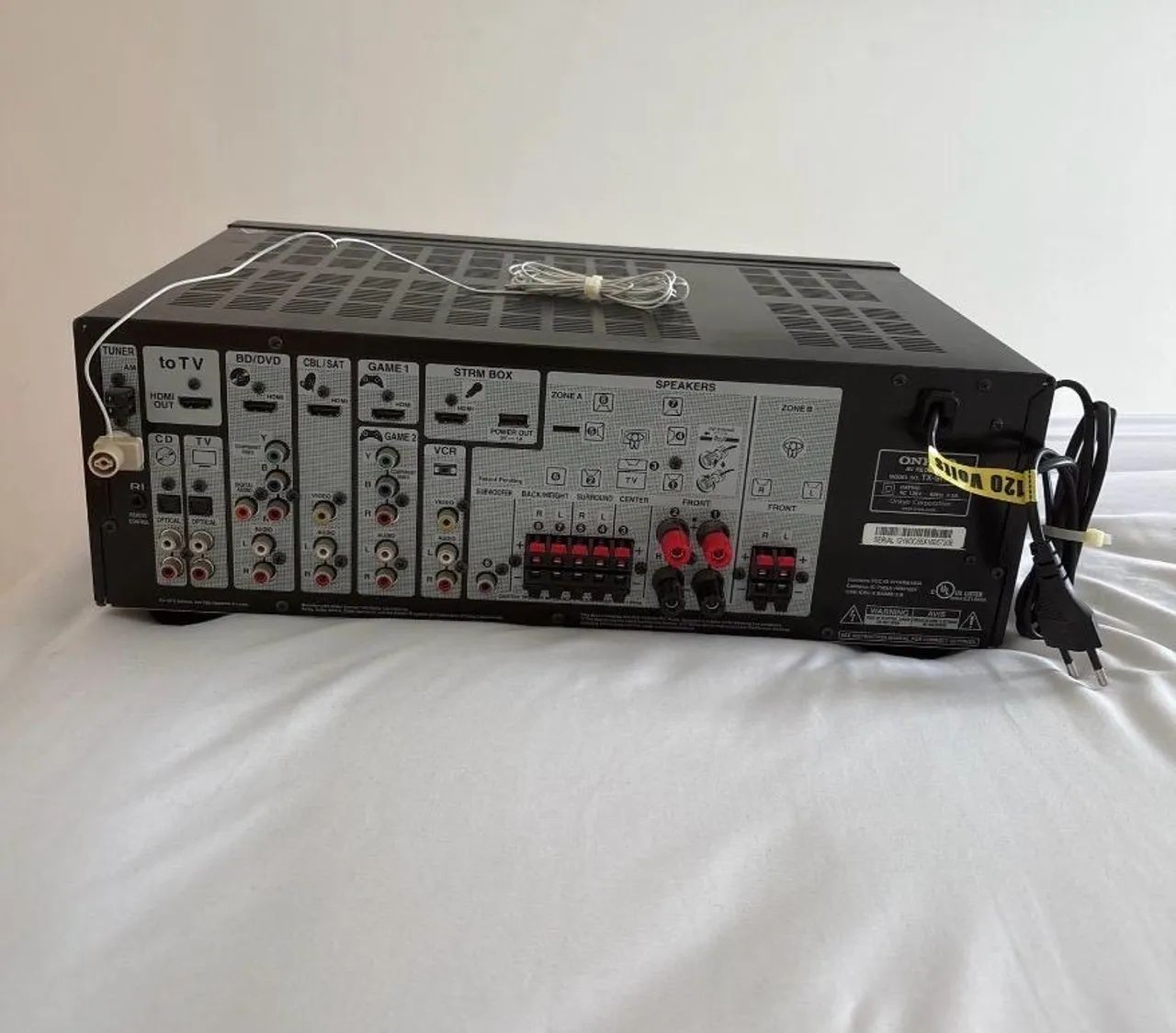 RECEIVER ONKYO TX-SR 444 - Foto 5