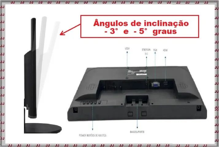 Monitor 19 Polegada Led Hd 60hz Vx190x - Full Hd  - Foto 4