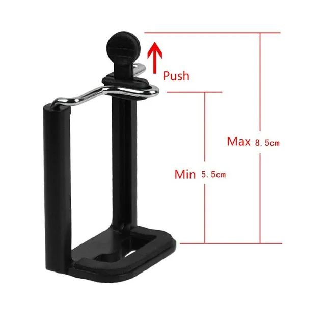 Suporte Celular Smartphone com Rosca para Tripé, Pau de Selfie e Monopod - Foto 5