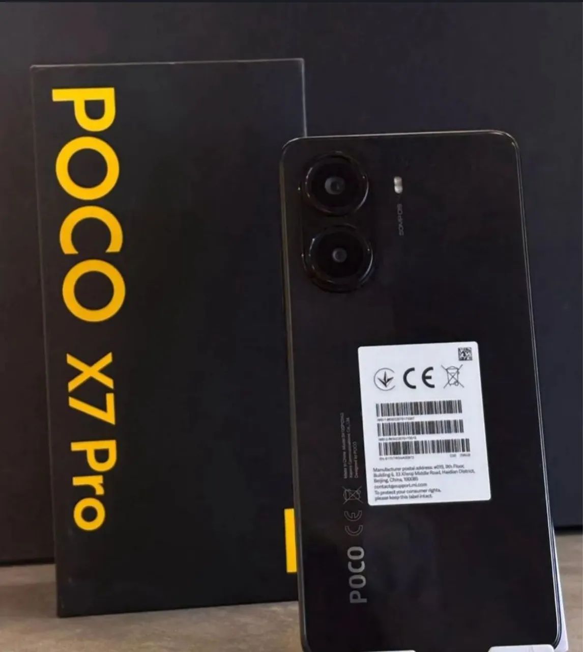 POCO X7 PRO 512GB E 12GB DE RAM, NA CAIXA. 