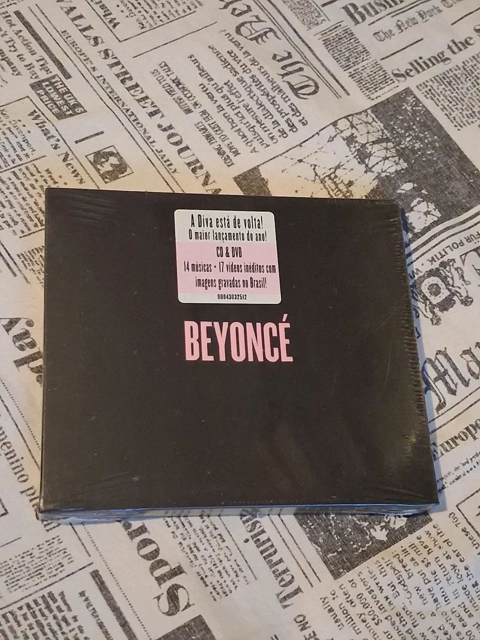 BEYONCÉ CD E DVD LACRADO 