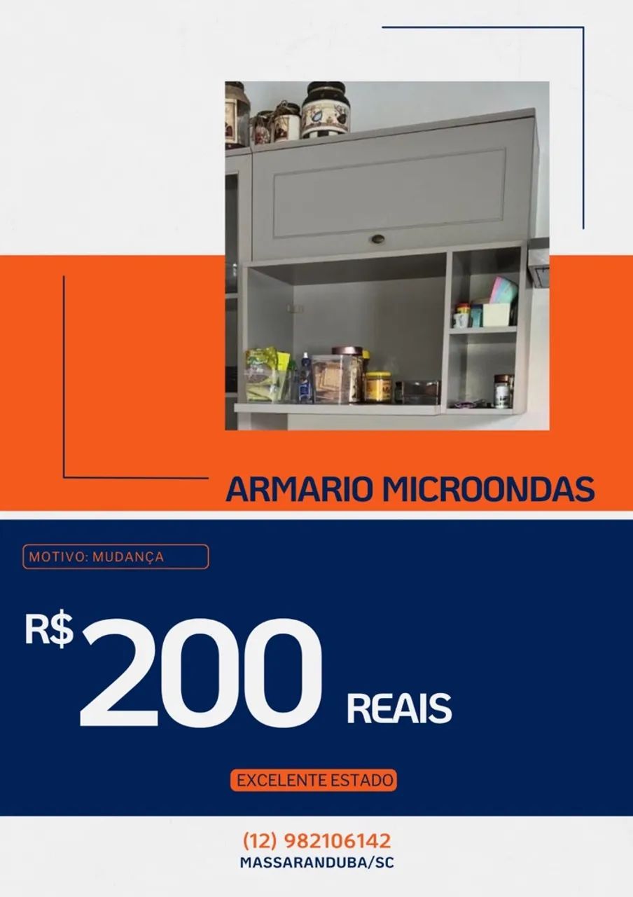 Armário Microondas