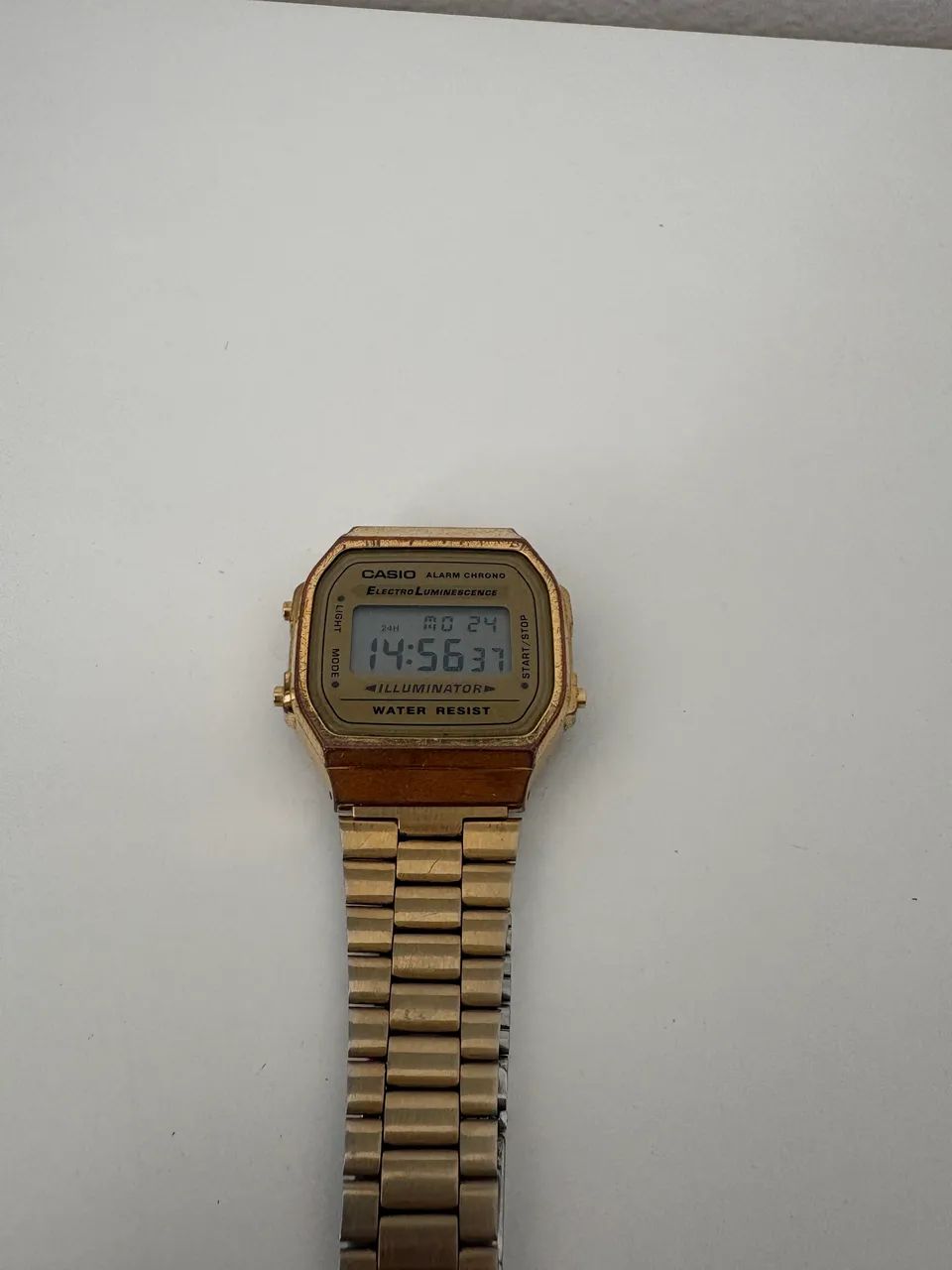 Relógio Casio Vintage Dourado - Original