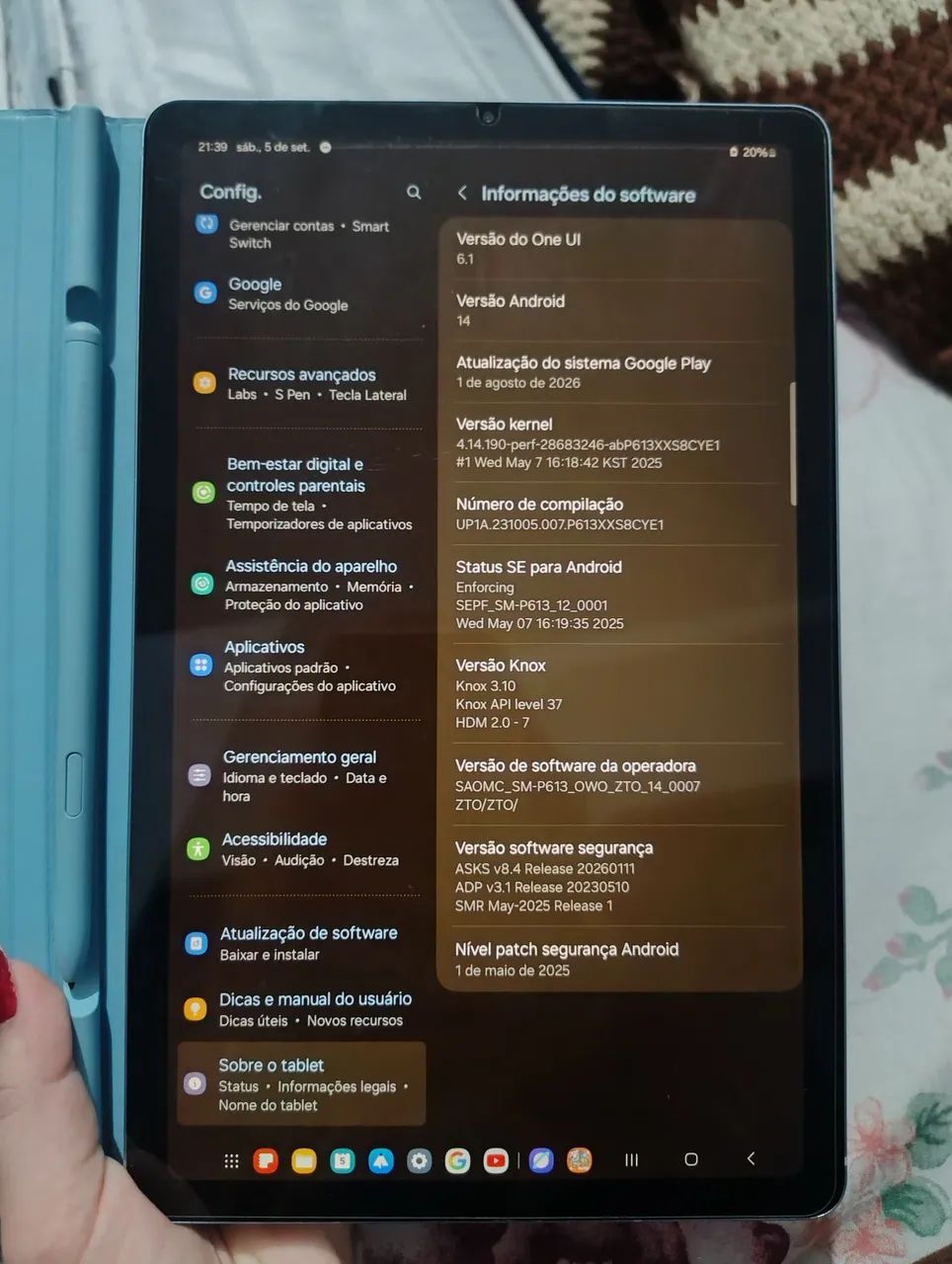 Tablet Samsung Galaxy Tab S6 Lite - Foto 5