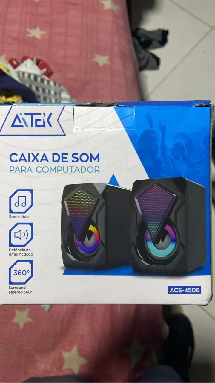 Caixa de som de computador  - Foto 3