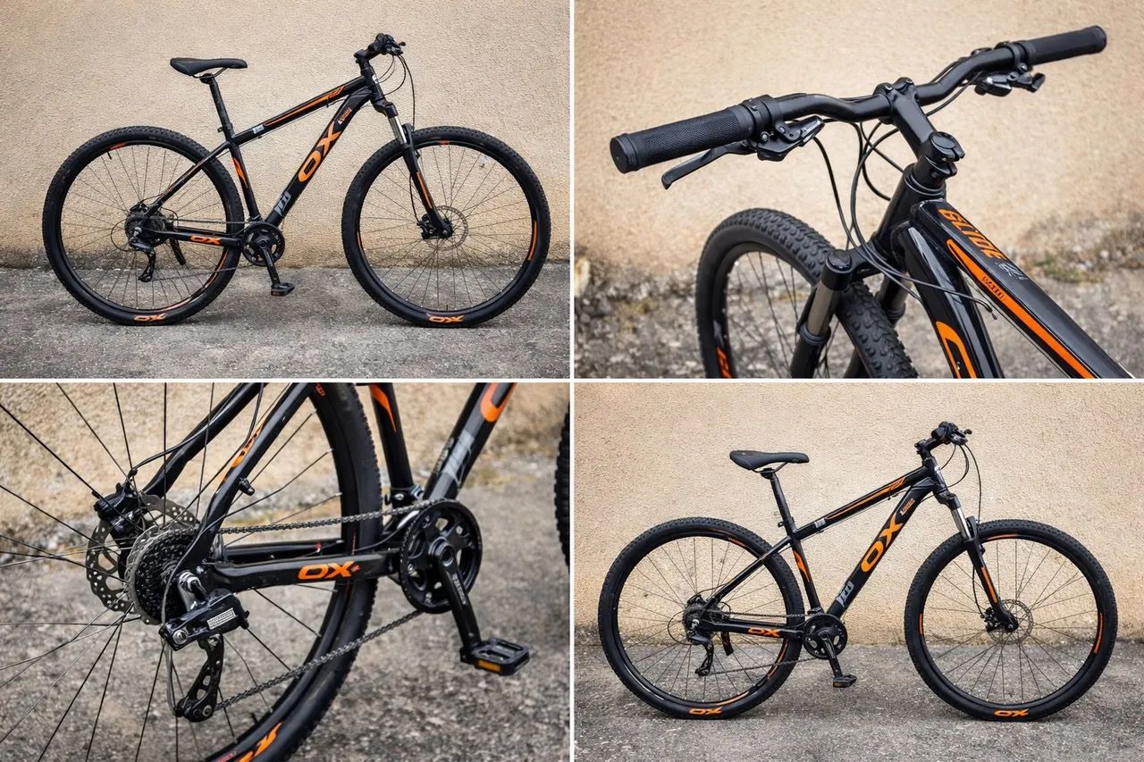 Bicicleta Oxs Aro 29 Glide + Capacete Absolut