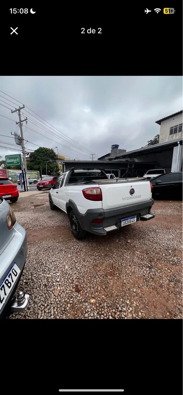 Fiat Strada Working 1.4 MPI Fire Flex 8V CD 2014 - Foto 2