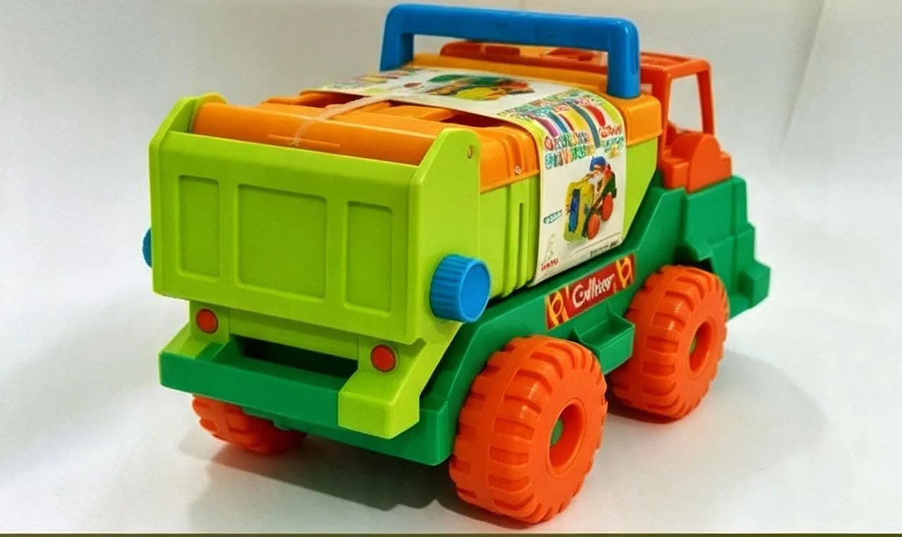 Caminhão da Gulliver Baby multiformas mod 5002 40 cm  - Foto 4