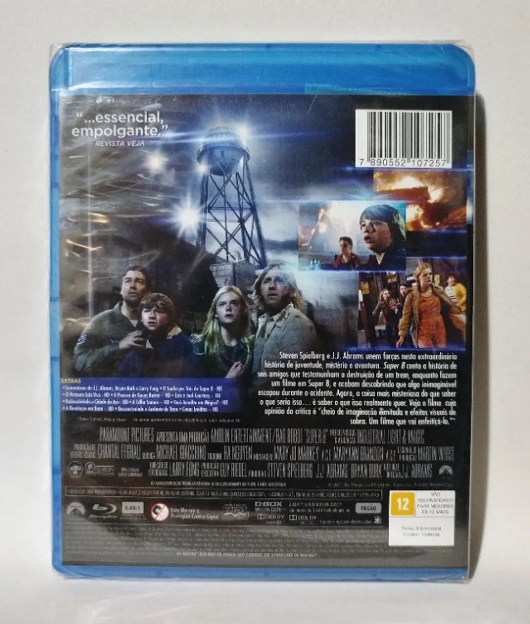 Super 8 Blu-ray Original - J. J. Abrams e Steven Spielberg - Foto 2