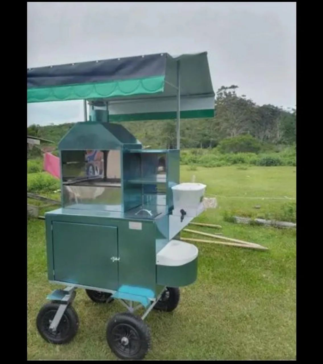 R$ 4 MIL. Carrinho para lanche,  espetinho e etc... - Foto 2