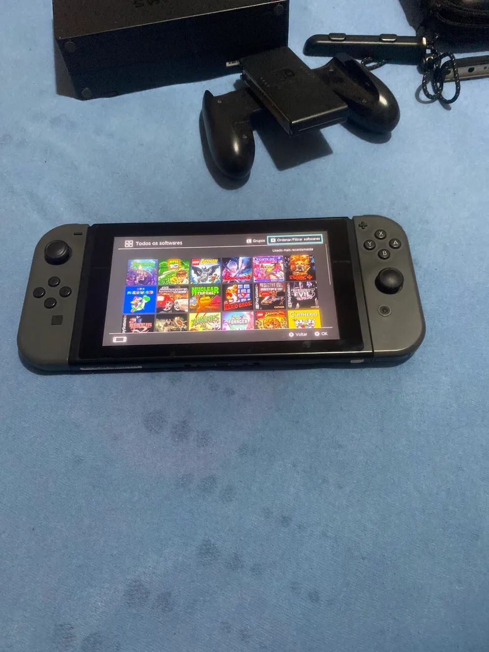 Nintendo switch v1 COMPLETO DESBLOQUEADO - Jogos de Vídeo Game