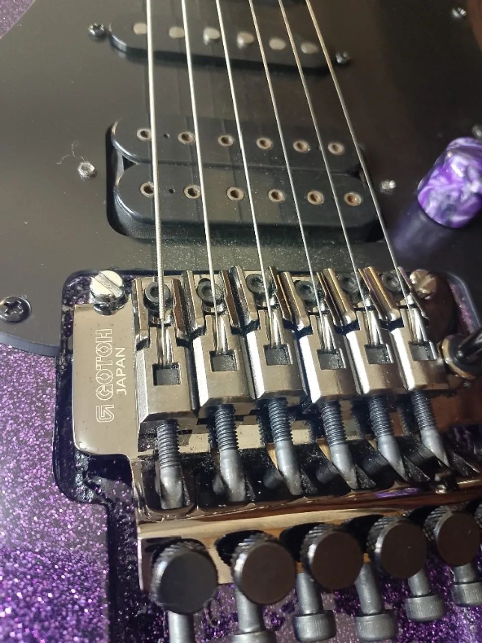 Tagima E1 Custom ( Sparkle Purple ) - Foto 5