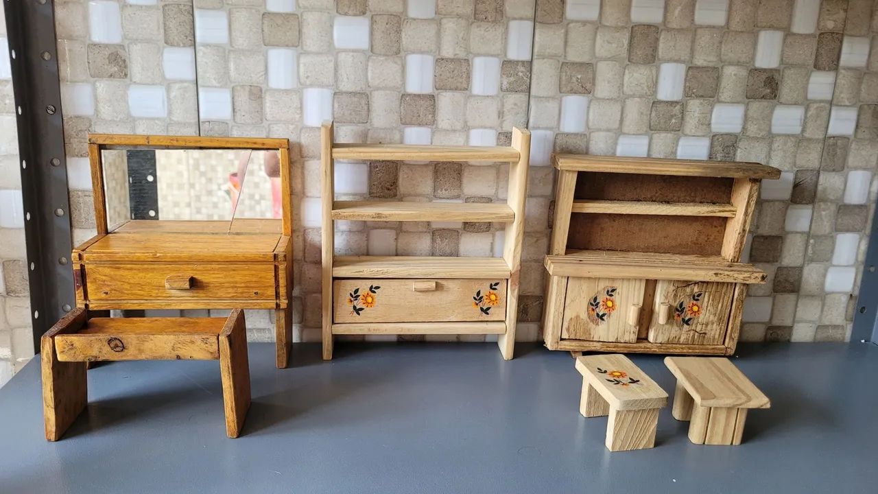 Moveis de brinquedos em MDF década de 90