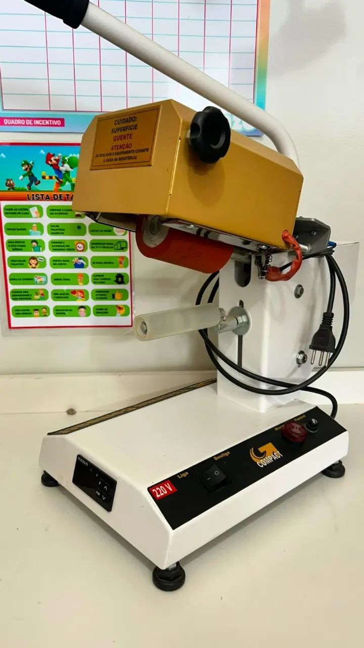 Máquina Prensa Térmica para Transfer Semi Nova