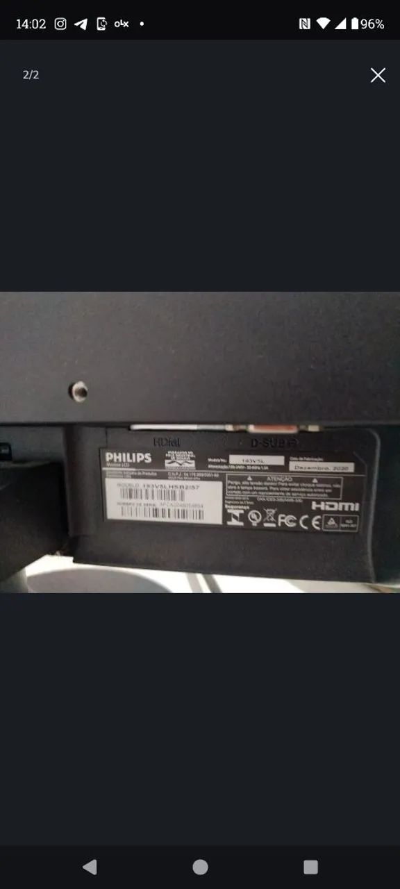 Monitor Philips 18.5 - Foto 2