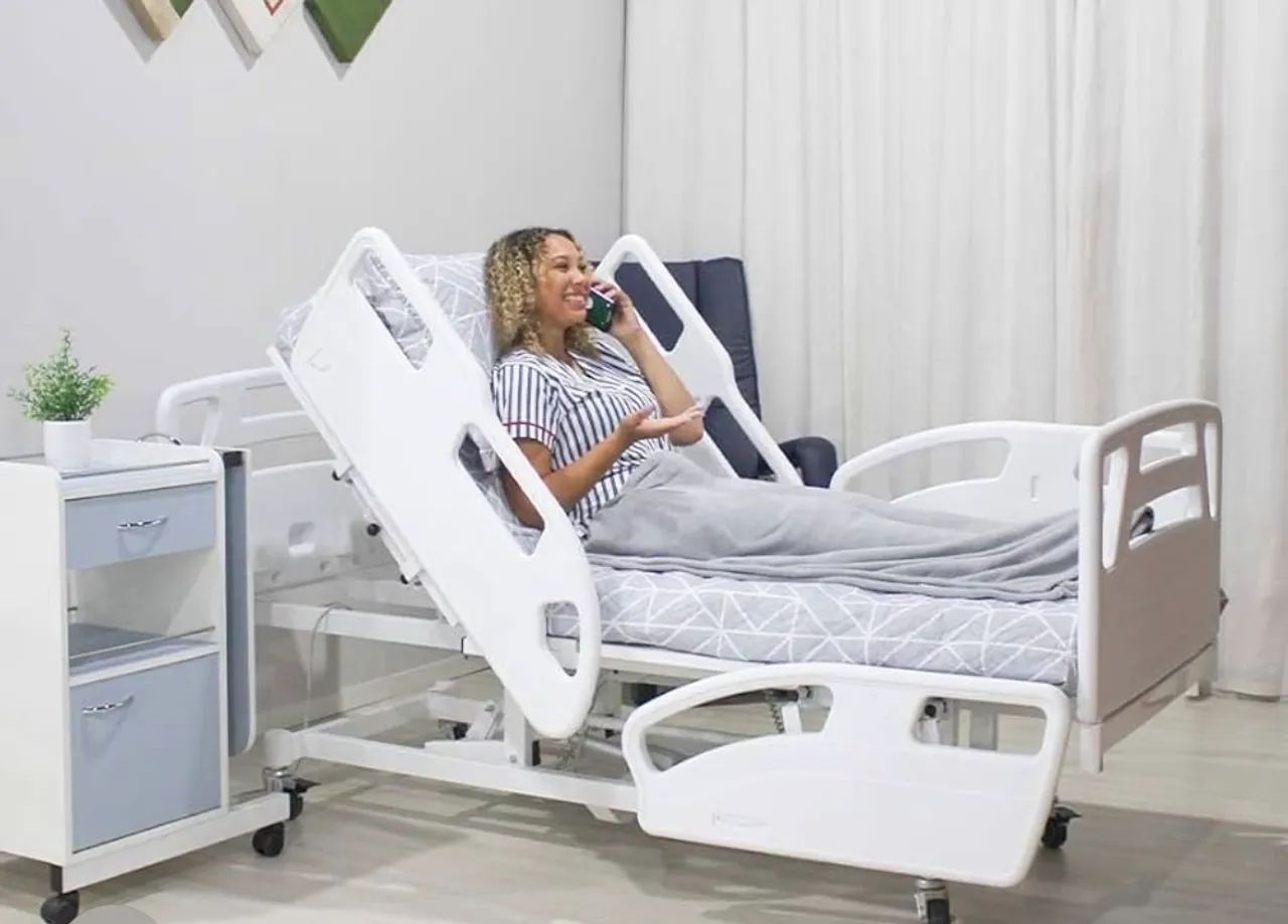 Cama hospitalar elétrica com entrega 