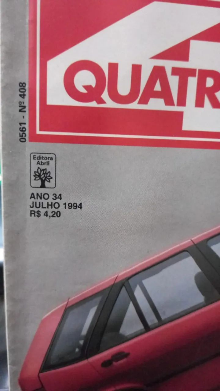 revista 4 rodas edição VW Pointer vs Tipo - Foto 2