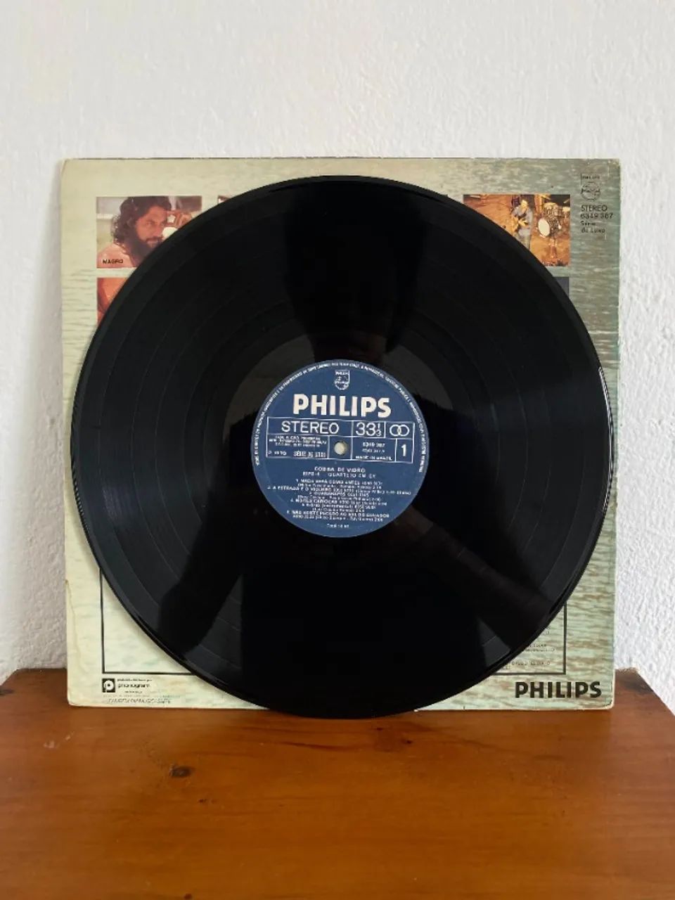 LP Vinil MPB4, Quarteto Em Cy - Cobra de Vidro (1978) - Foto 3