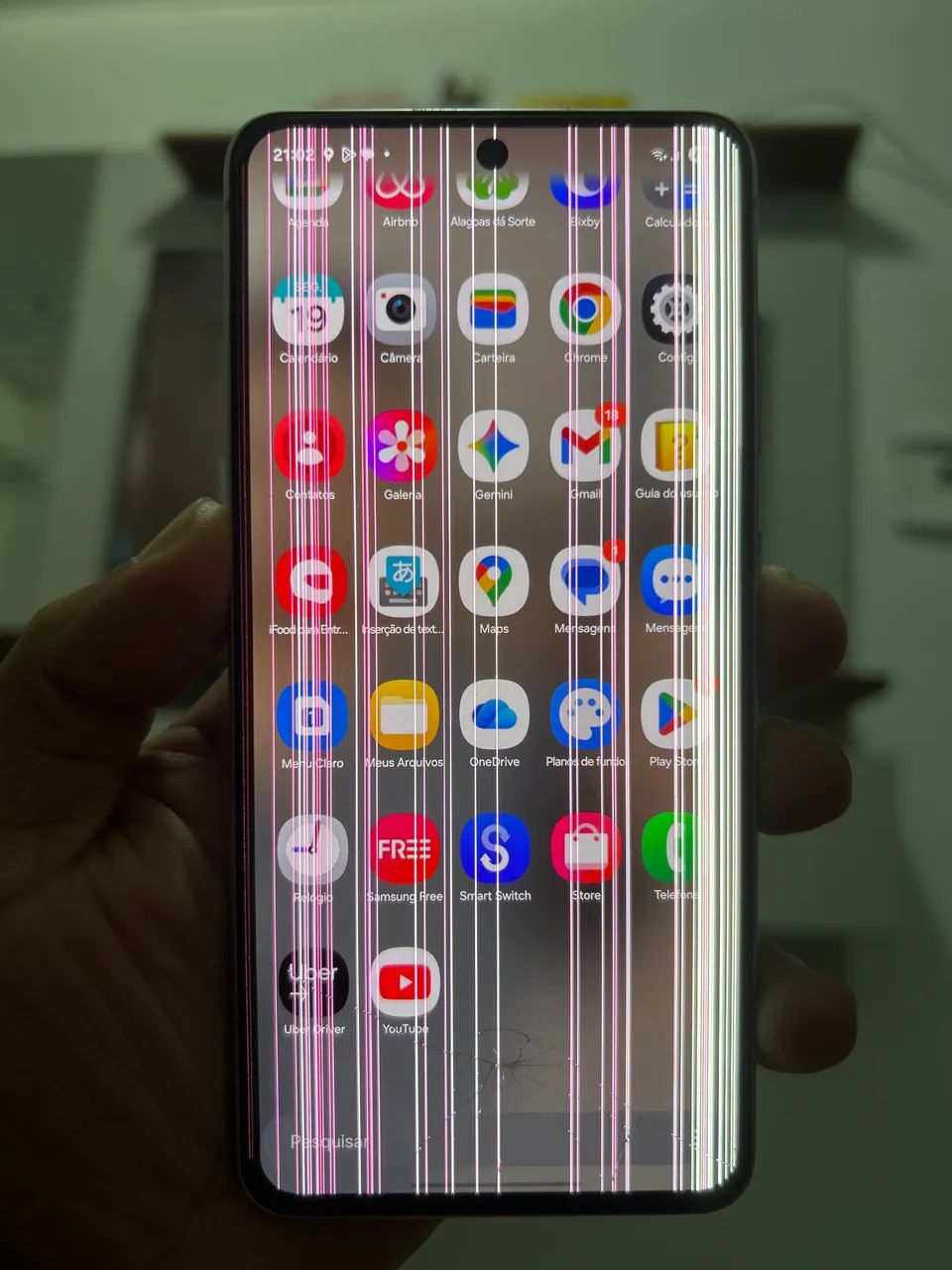 Celular galaxy s21 fé