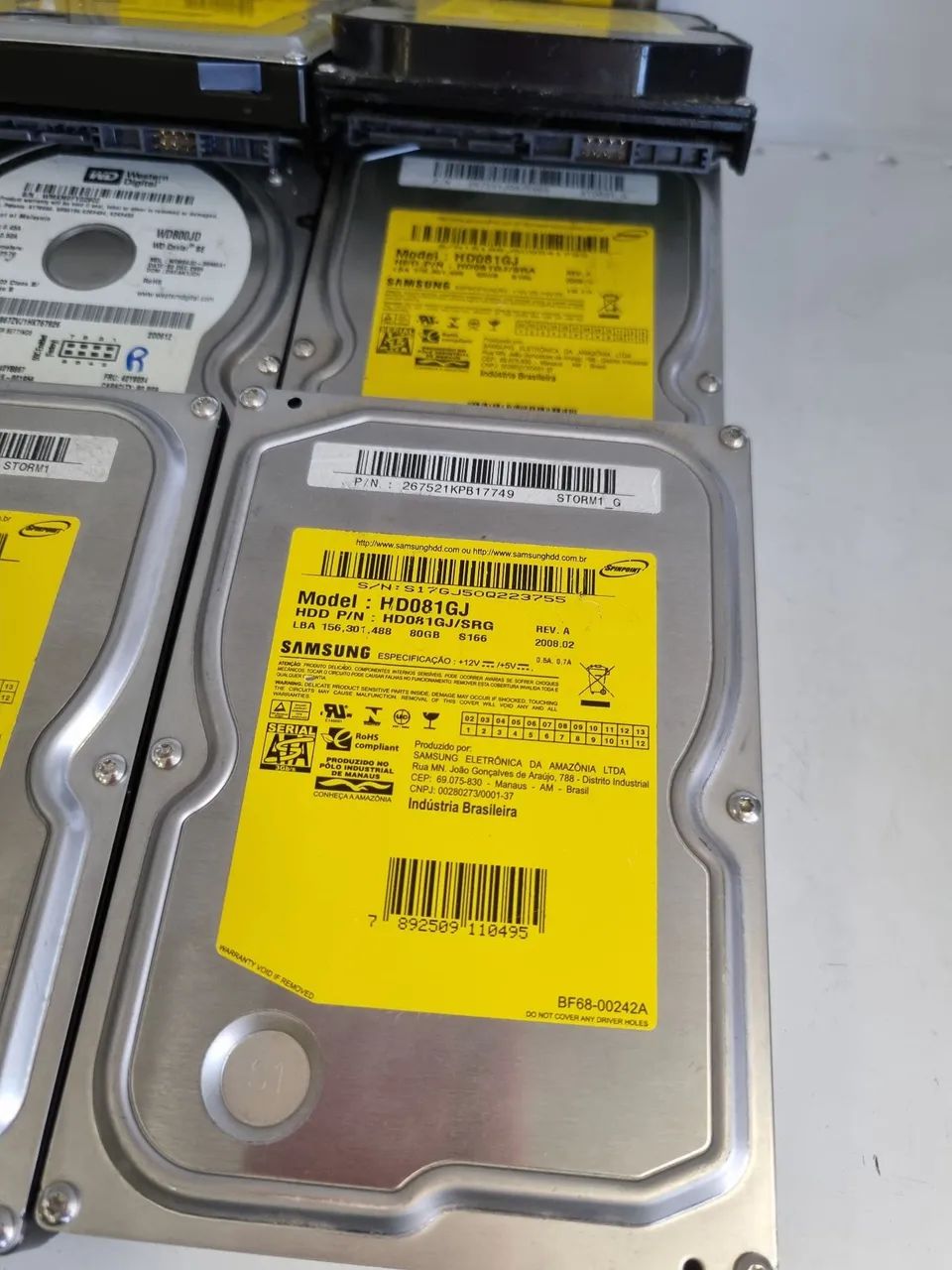 HD Sata para PC 80Gb Diversos Modelos  - Foto 5