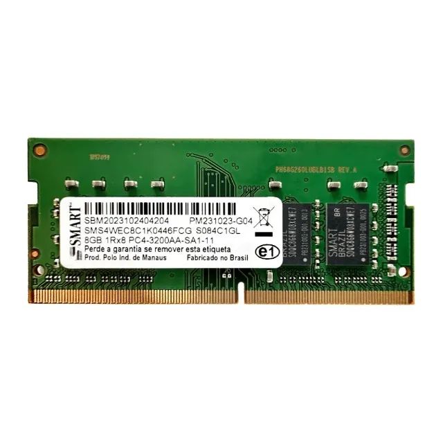 RAM de 8GB DDR4 para notebook