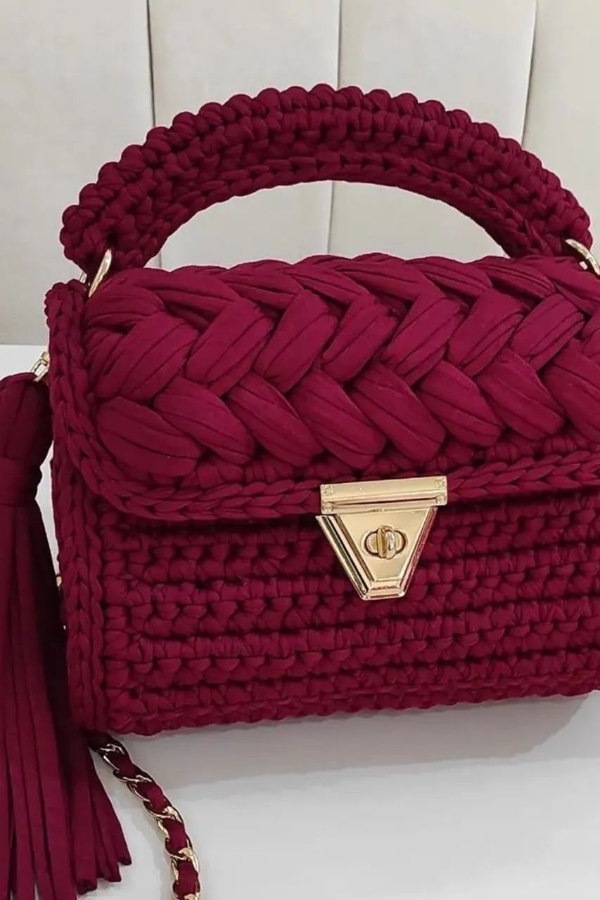 Bolsas de crochê 