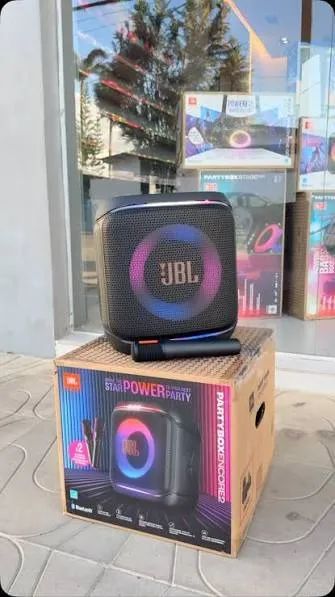 JBL Partybox Encore 2 com microfone  - Foto 4