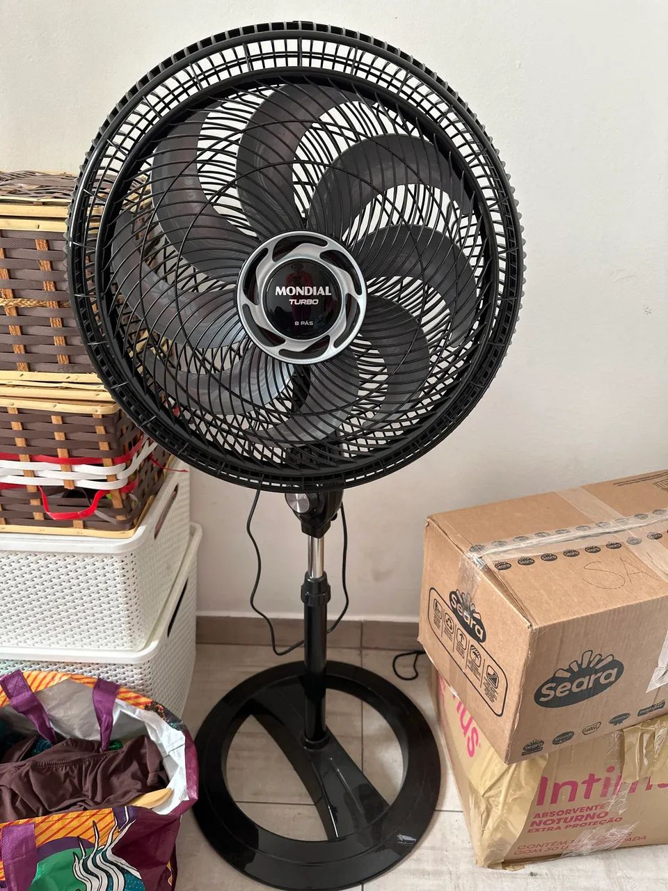 Ventilador 110 8 pás mondial 