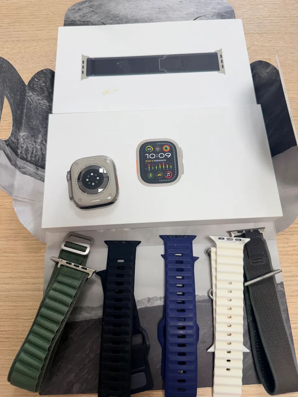 Apple Watch Ultra 2 49mm + 5 Pulseiras + Caixa | Excelente Estado - Foto 3