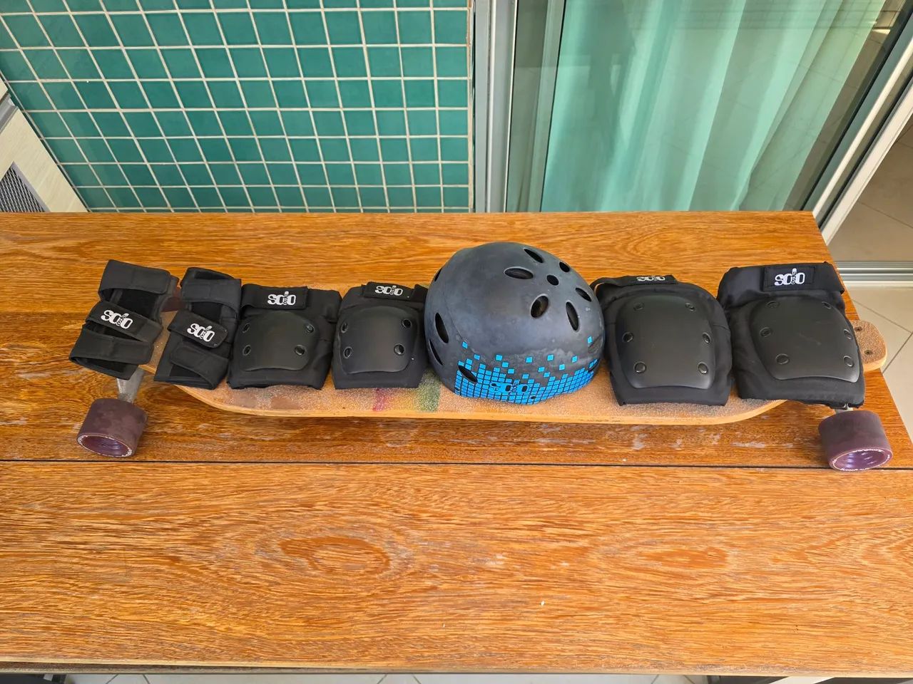 Longboard Declive, com rodas orangatang - Foto 4