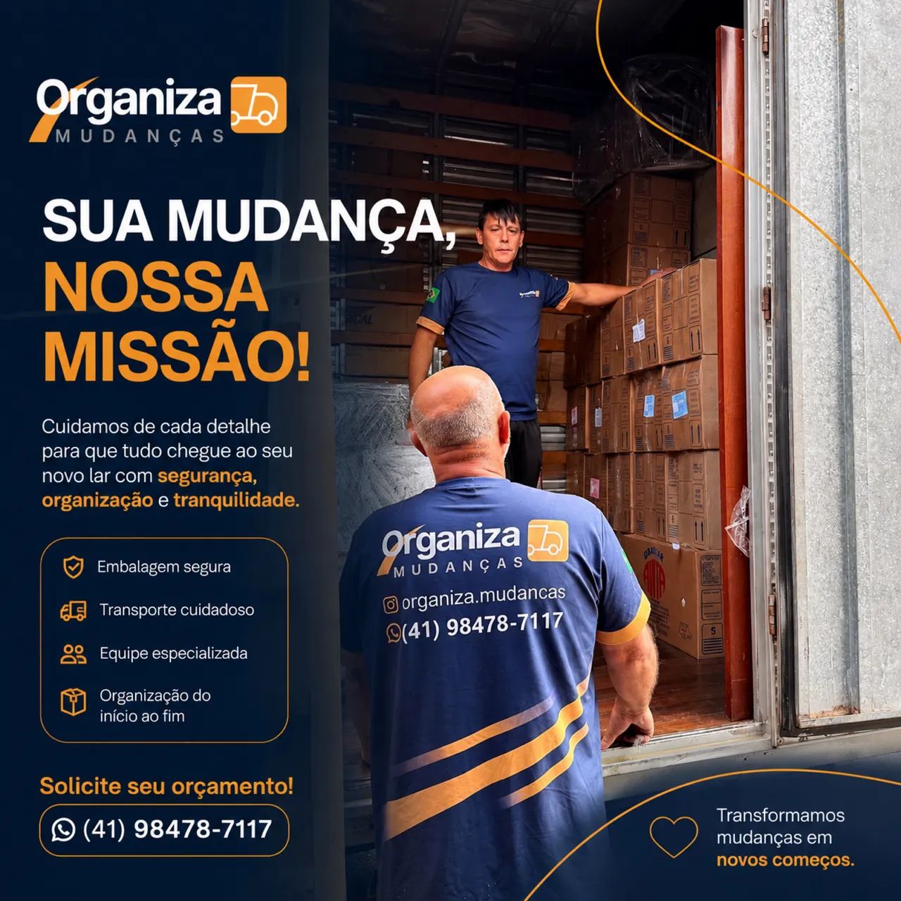 MUDANÇAS RESIDENCIAIS E COMERCIAIS | CURITIBA E REGIÃO - Foto 3