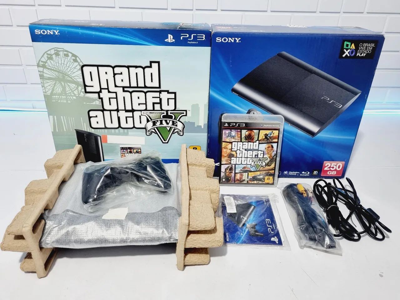 436- PS3 SLIM Ediçao GTA V