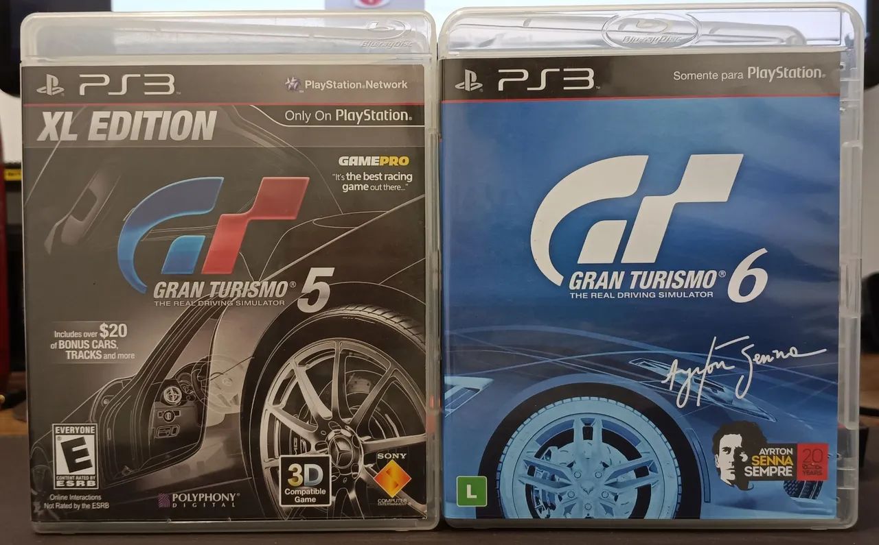 Combo Gran Turismo 5 & 6 - PS3