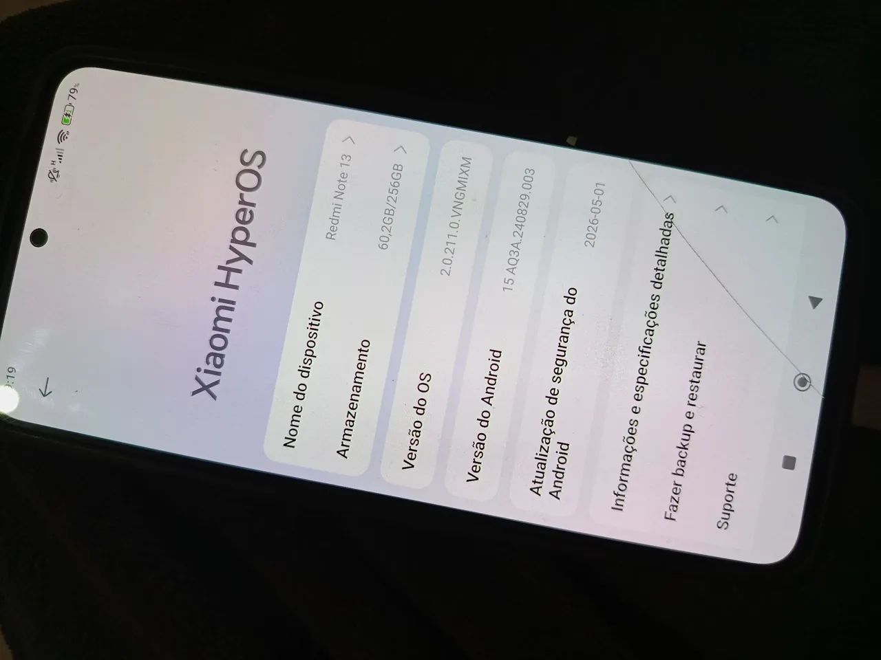 Xiaomi Redmi Note 13 256GB - 8GB RAM - Funcionando Perfeitamente - Foto 5
