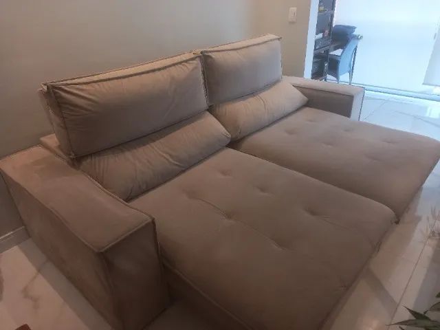 Sofá 3 Lugares Retrátil - Foto 2