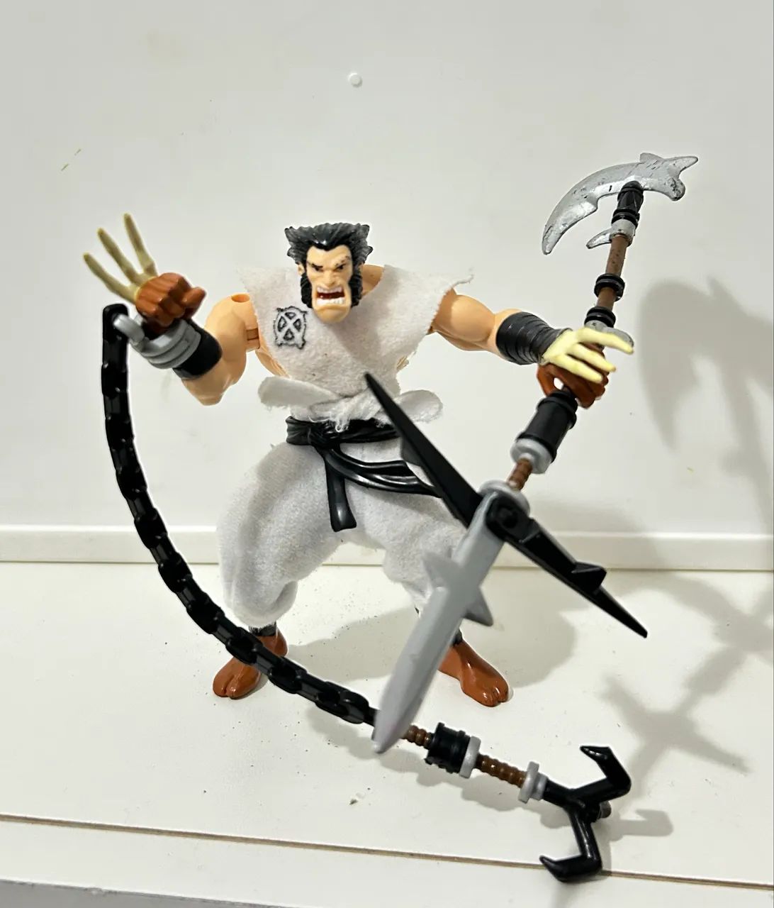 Marvel Toybiz Wolverine space ninja raro?