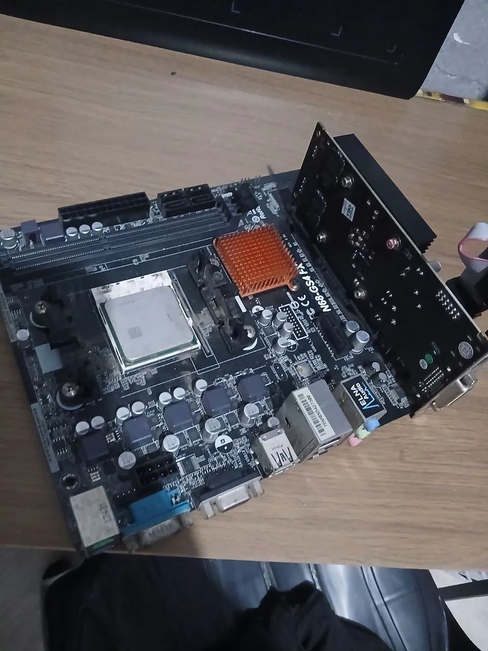 Placa mãe + processador + placa de vídeo NVIDIA