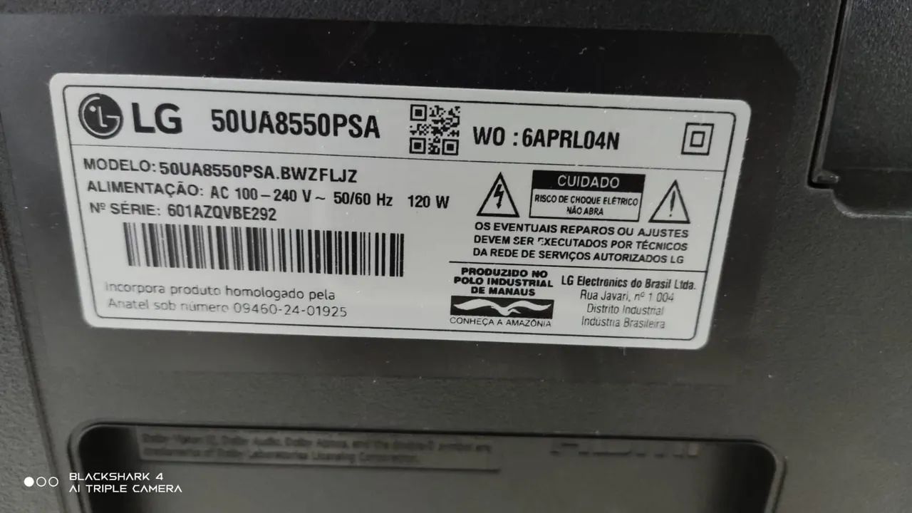 TV LG 50" 4K UHD Smart - seminova - Foto 4