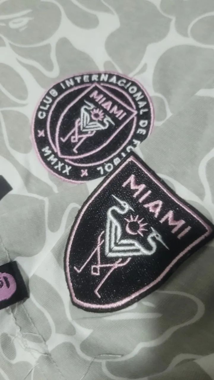 camisa Inter Miami x bape - Foto 5