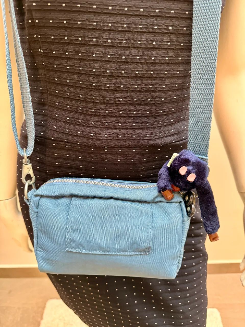 Bolsa Kipling Tiracolo Azul ORIGINAL  - Foto 2