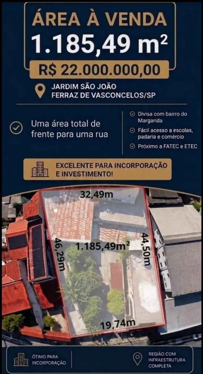 Terreno à  venda