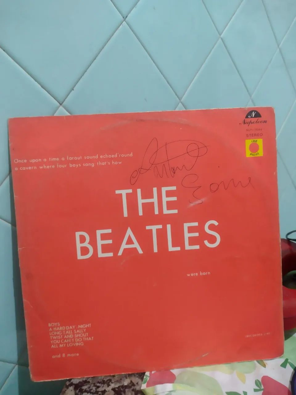 Vinil dos Beatles "The Beatles were born"  - Foto 2