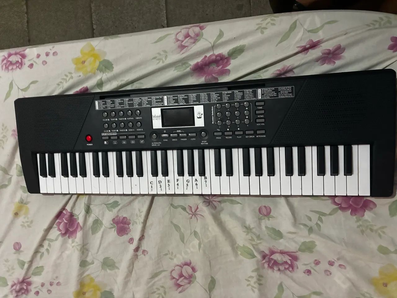 Teclado eletrônico BD-611 - Foto 2