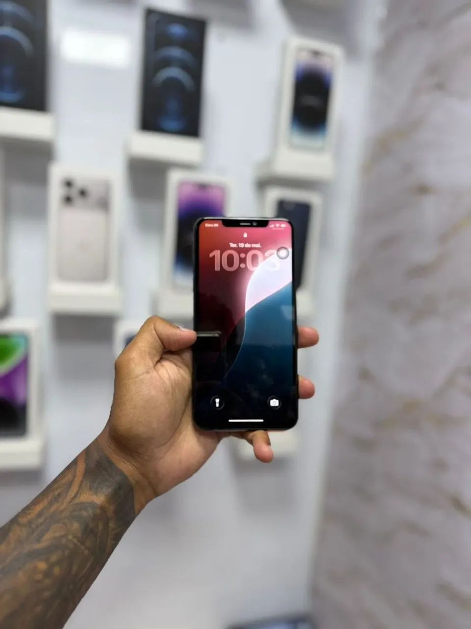 IPHONE 11 PRO MAX 64GB TELA E BATERIA  - Foto 5