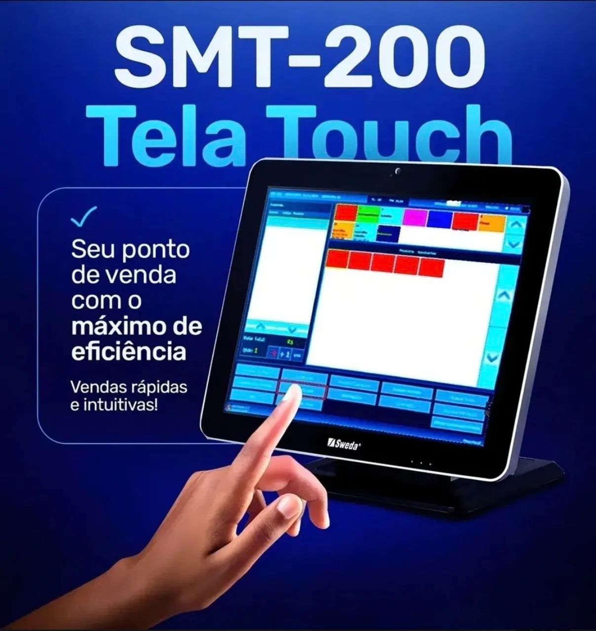 TELA TOUCH SWEDA TOUCH SMT-200 - Foto 2