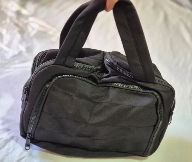 Bolsa de mão preta nova - Foto 5