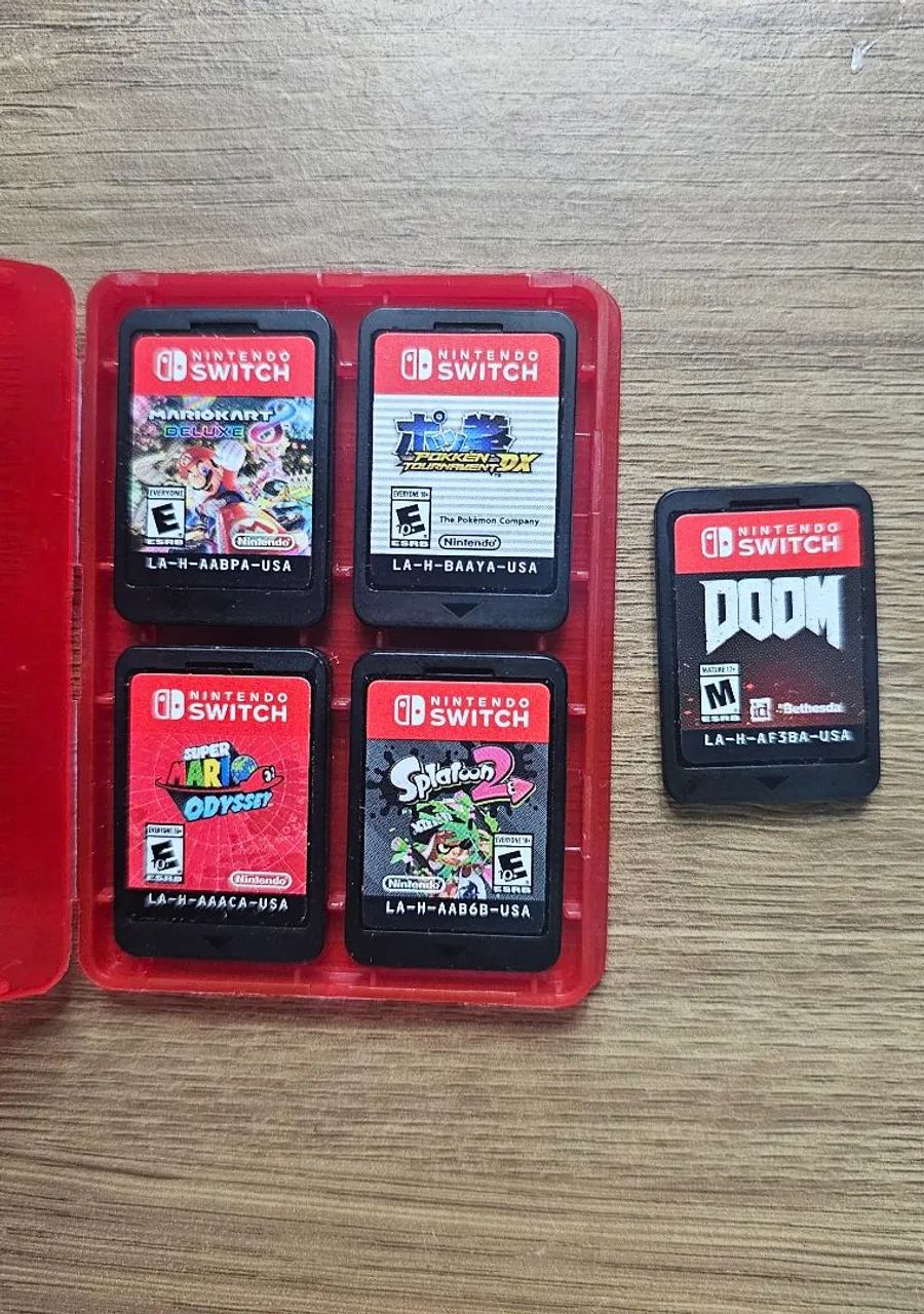 Combo 5 (cinco) Jogos Nintendo Switch Só cartucho - Jogos de Vídeo