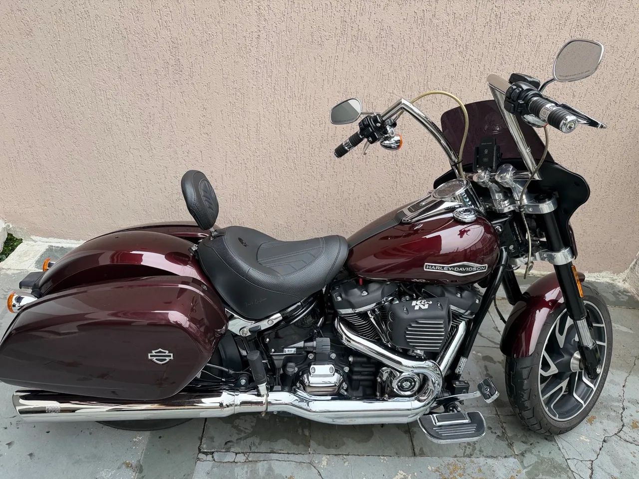 Harley-Davidson Sport Glide 2019 - Impecável / Revisada / Pronta pra rodar - Foto 4