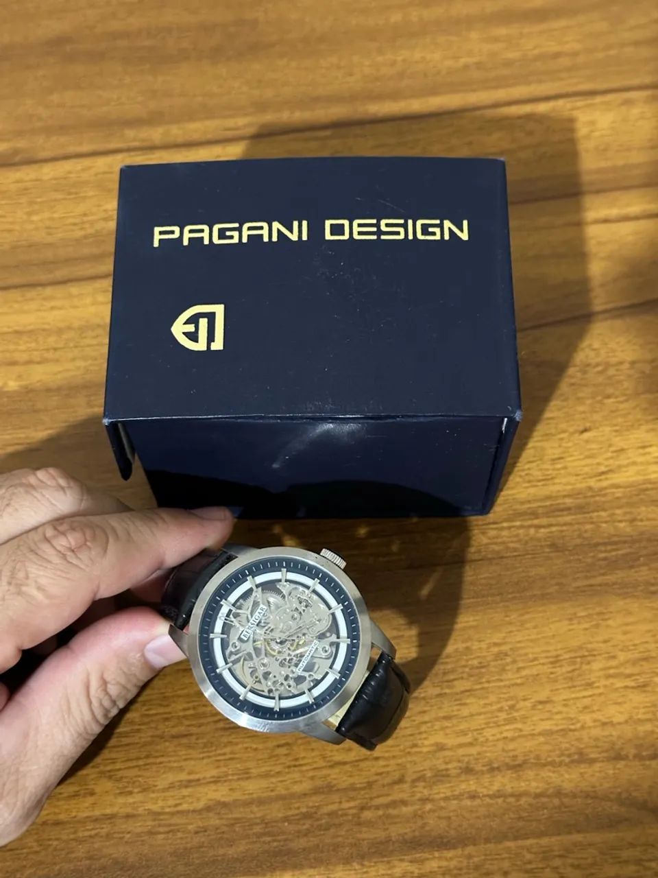 Pagani Design Relógio Automático Masculino Skeleton